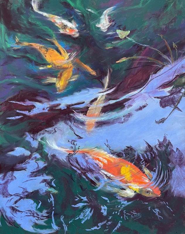 Follow the Leader by artist Linda Wells